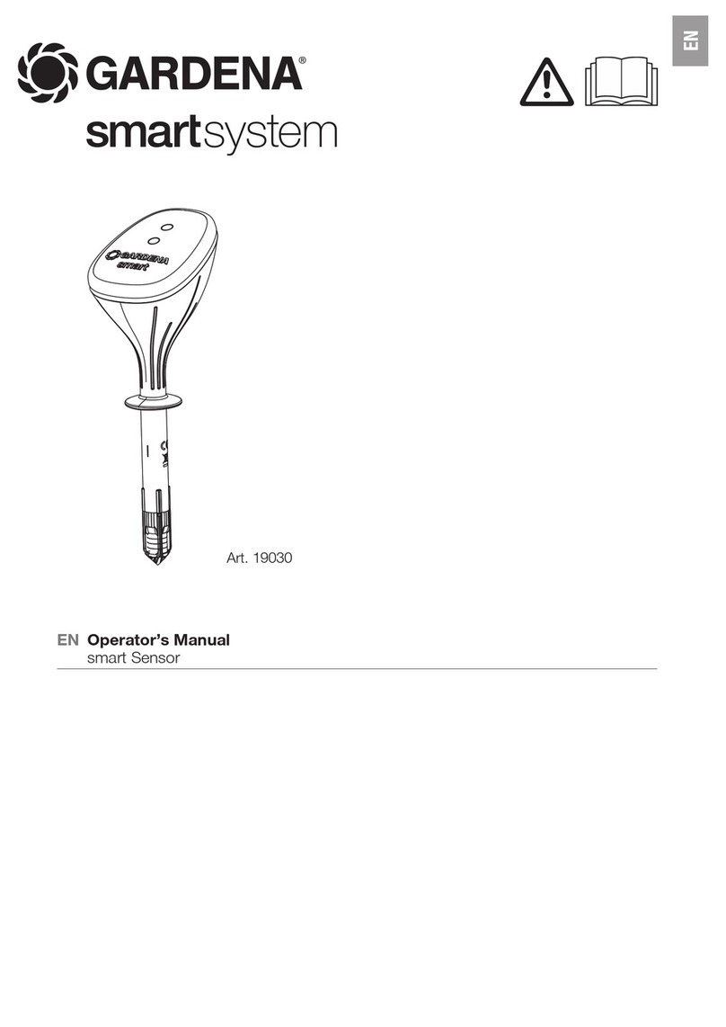 Gardena 19030 Operator's manual