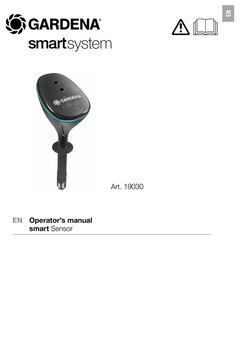 Gardena 19030 Operator's manual