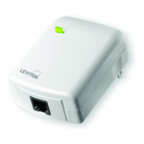 Leviton VIZIA RF PLUS VRC0P-1LW User manual