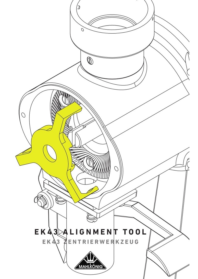 Mahlkonig EK 43 instruction manual