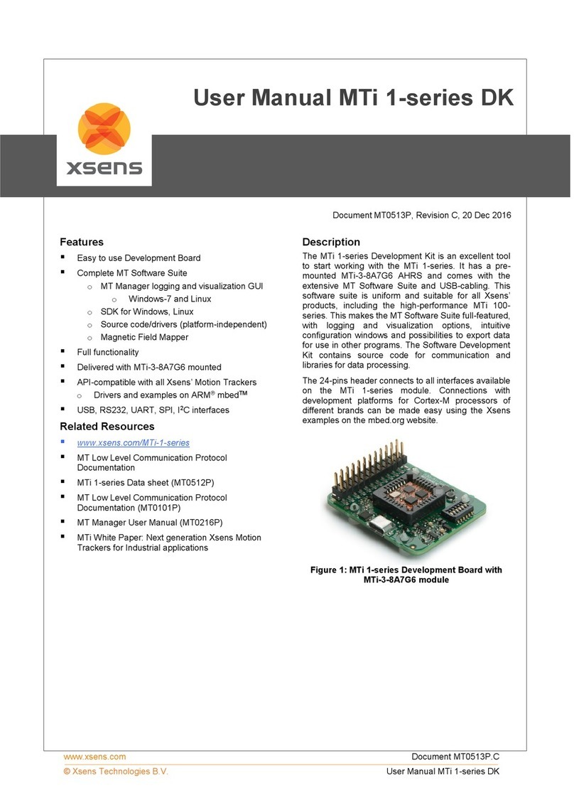 Xsens MTi 1-series user manual