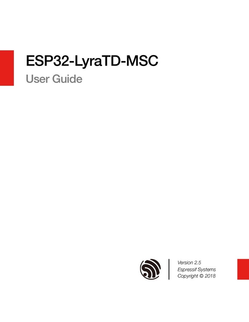Espressif Systems ESP32-LyraTD-MSC user guide