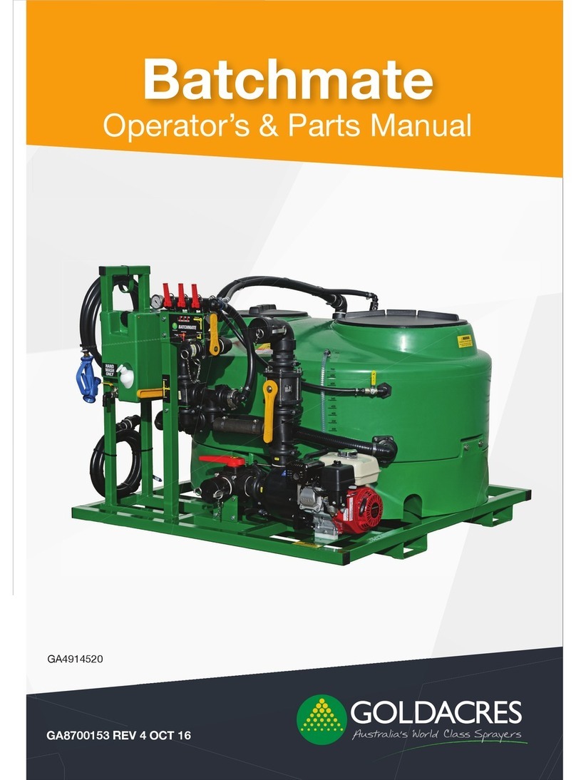 Goldacres Batchmate Operator's & parts manual