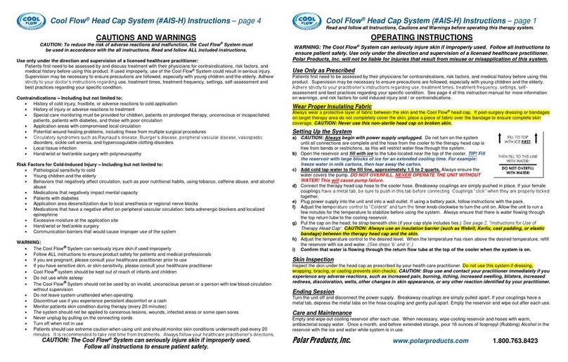 Polar Electro Cool Flow instructions