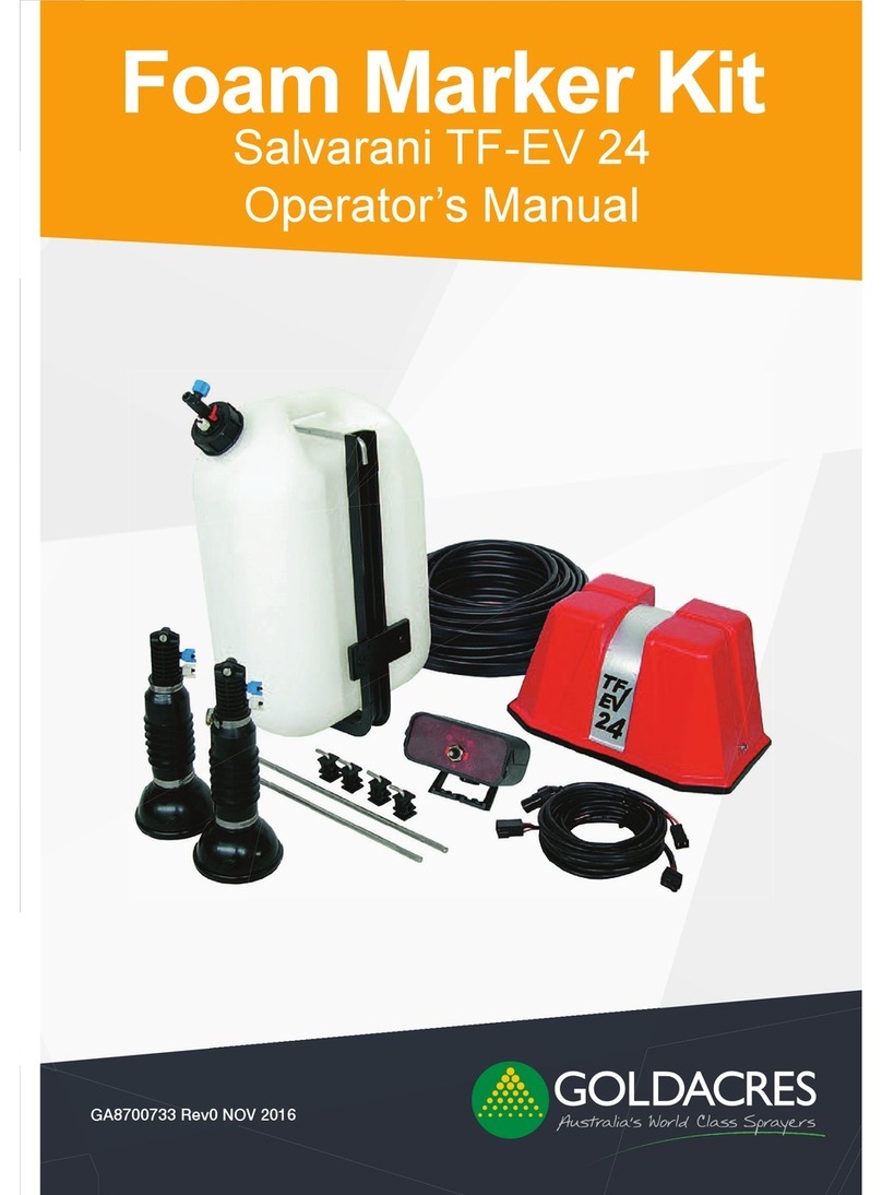 Goldacres Salvarani TF-EV 24 Operator's manual