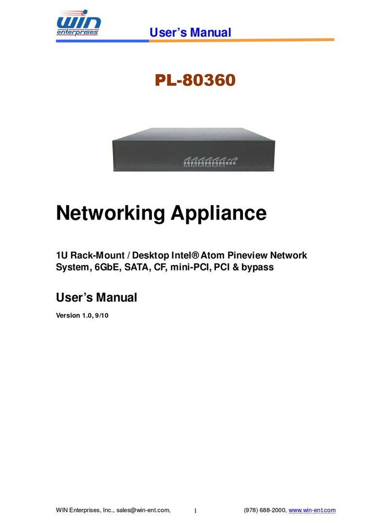 Win PL-80360 user manual