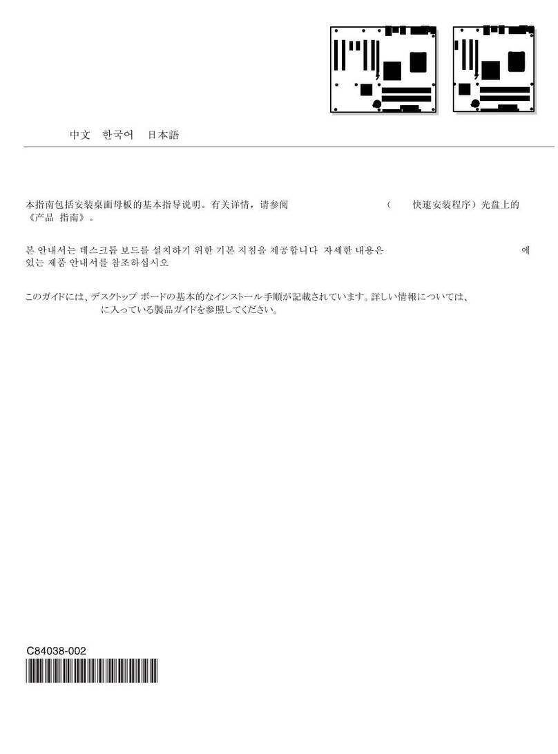 Intel D925XECV2 User manual