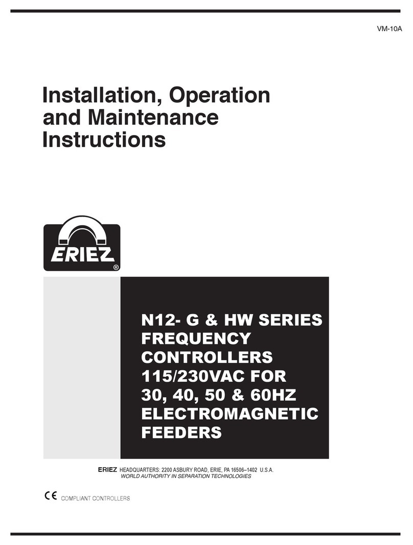 Eriez N12-G Series Manual
