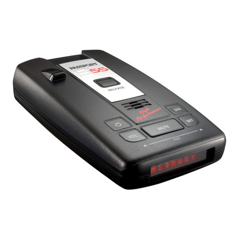 Escort PASSPORT S55 manual