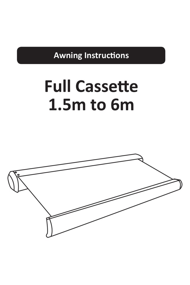 Primrose Awnings Full Cassette instructions