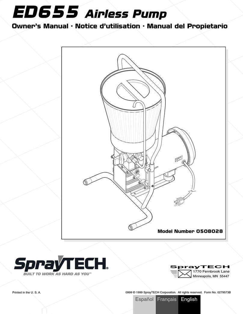 SprayTECH ED655 owner's manual