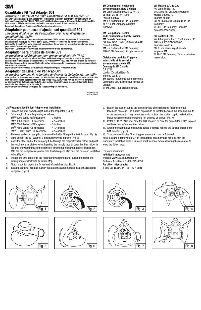 3M 601 User manual