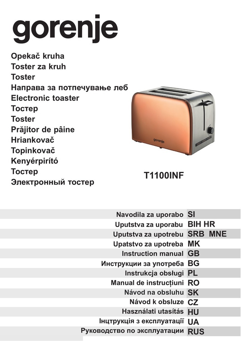 Gorenje T1100INF instruction manual