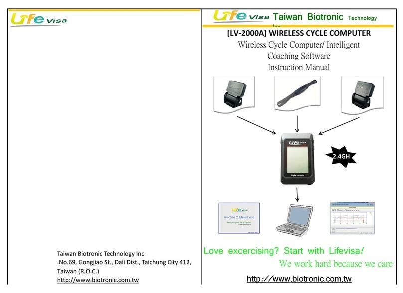 Lifevisa LV-2000A instruction manual