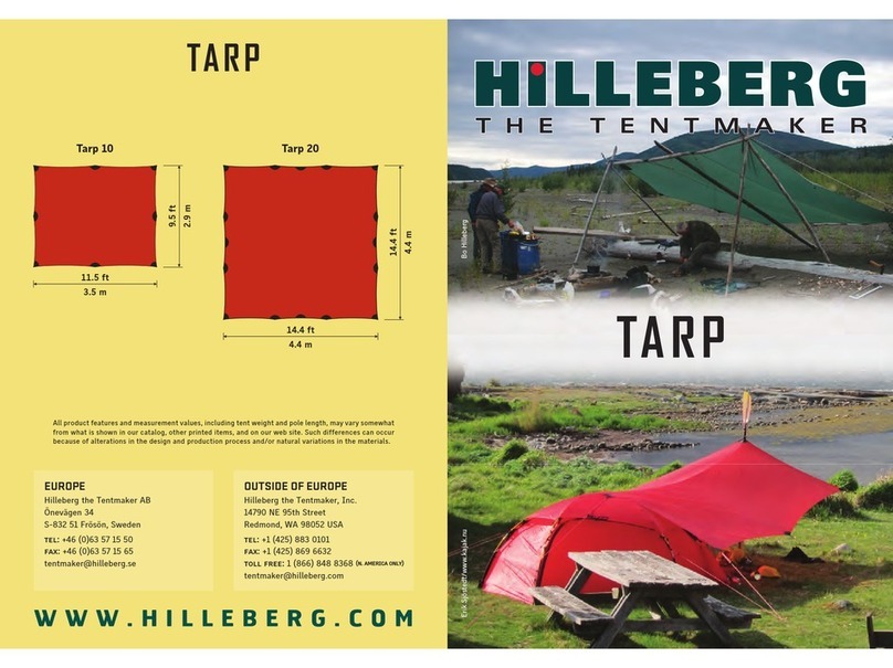 Hilleberg Tarp 10 manual
