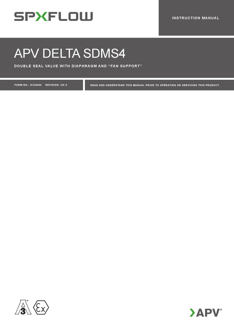 SPX FLOW APV DELTA SDMS4 instruction manual