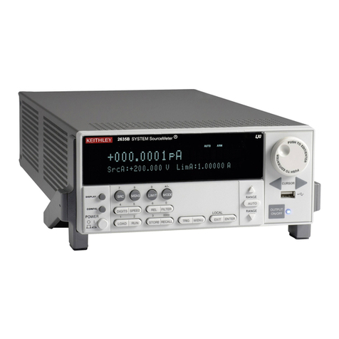 Keithley 2601A User manual