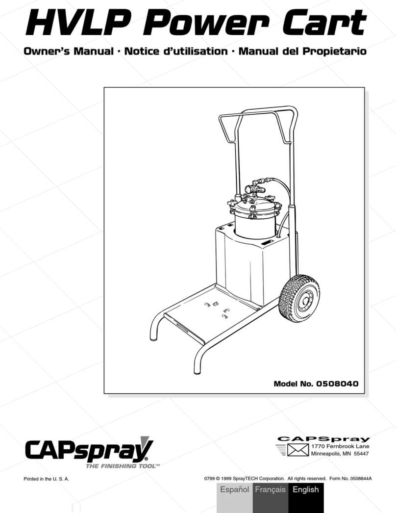 SprayTECH CAPspray 0508040 owner's manual