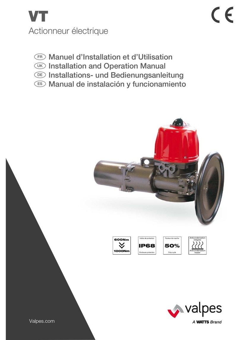 VALPES VT1000 User manual