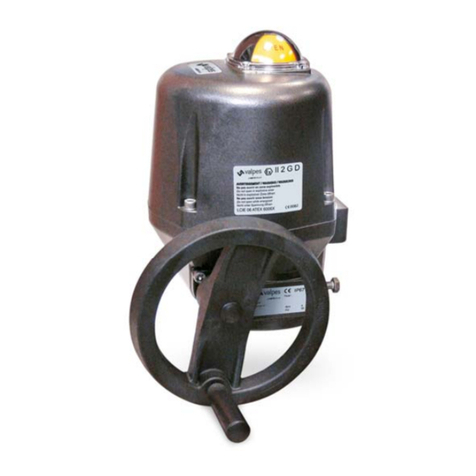 VALPES VSX100 Installation and operation manual