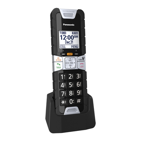 Panasonic KX-TGTA61 installation manual
