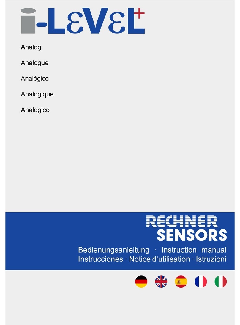 Rechner Sensors i-level+ instruction manual