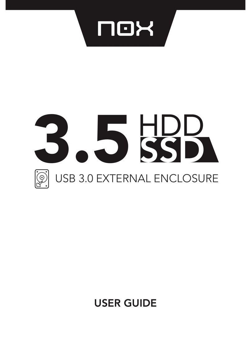 nox 3.5 HDD/SSD user guide
