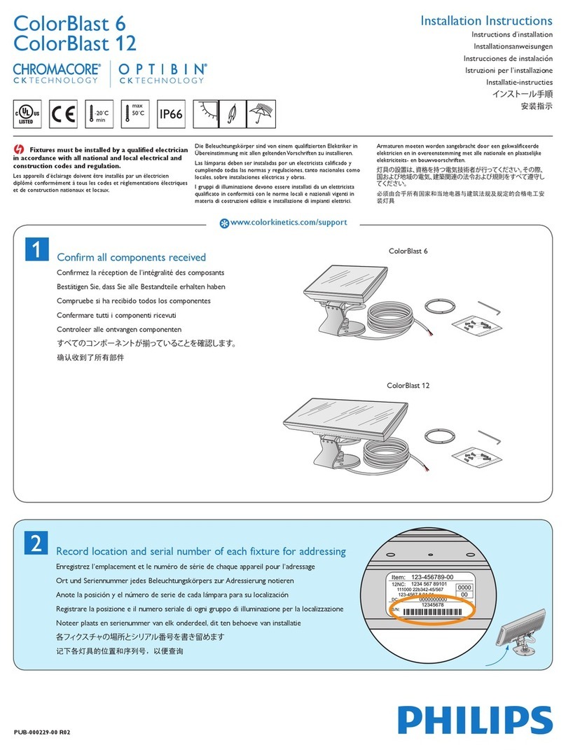 Philips ColorBlast 6 User manual Philips ColorBlast 6 User manual