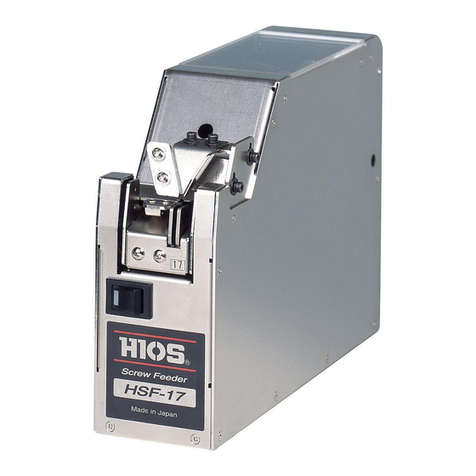 HIOS HSF-10 instruction manual