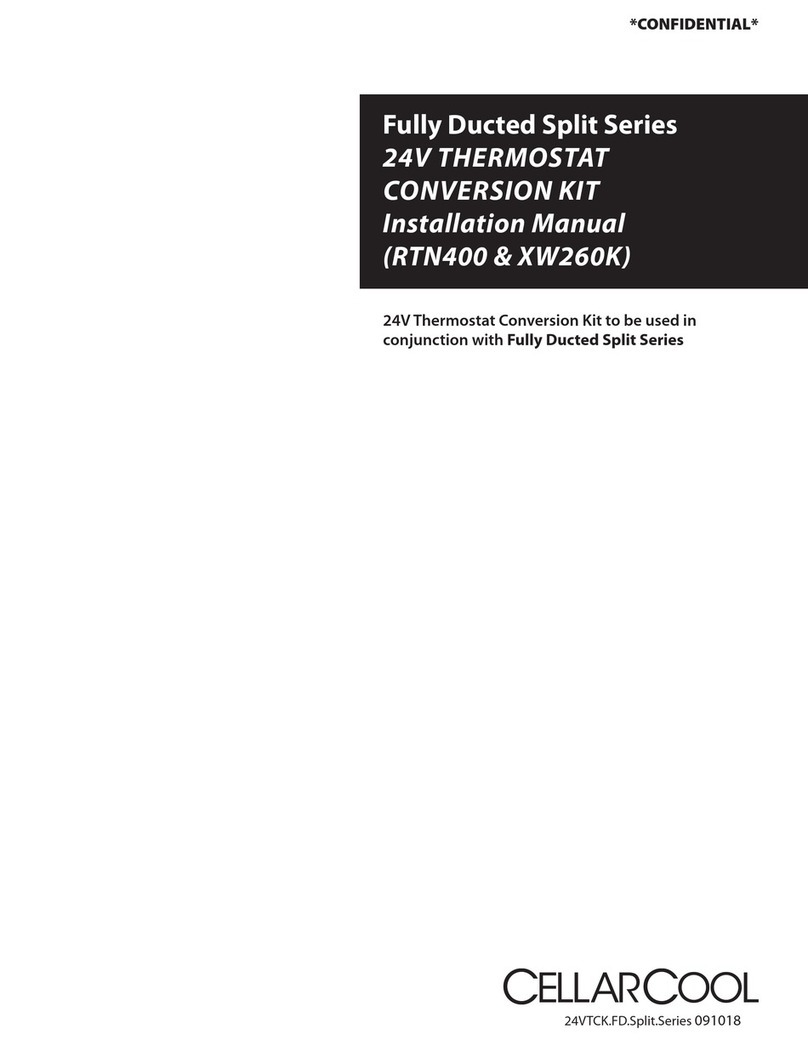 Cellar Cool RTN400 installation manual