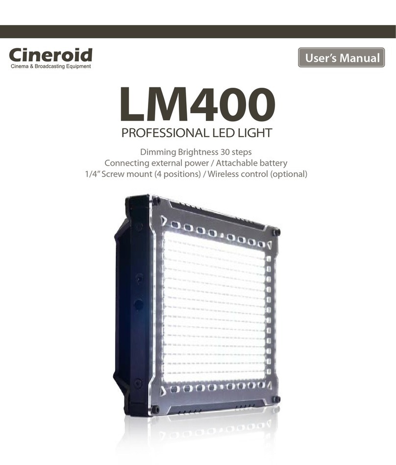 Cineroid LM400 user manual