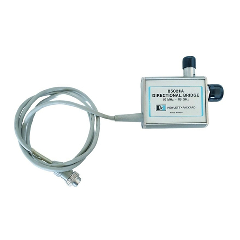 HP 85021 A User manual