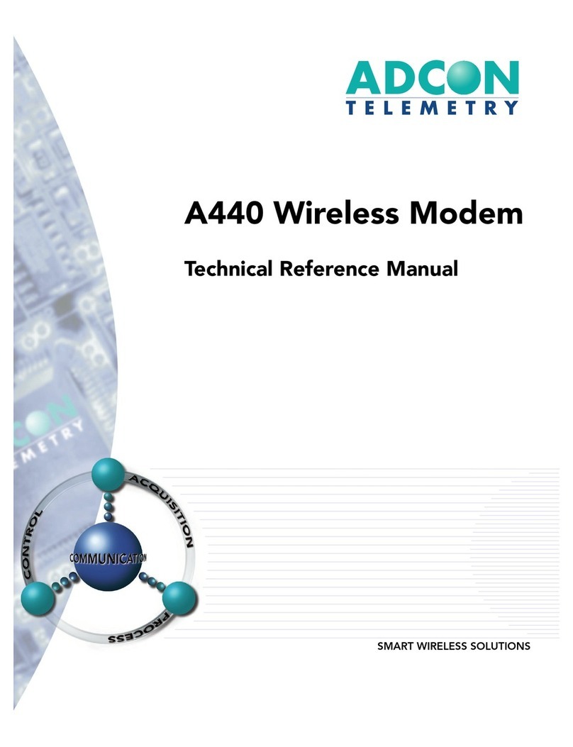 Adcon A440 Technical reference manual