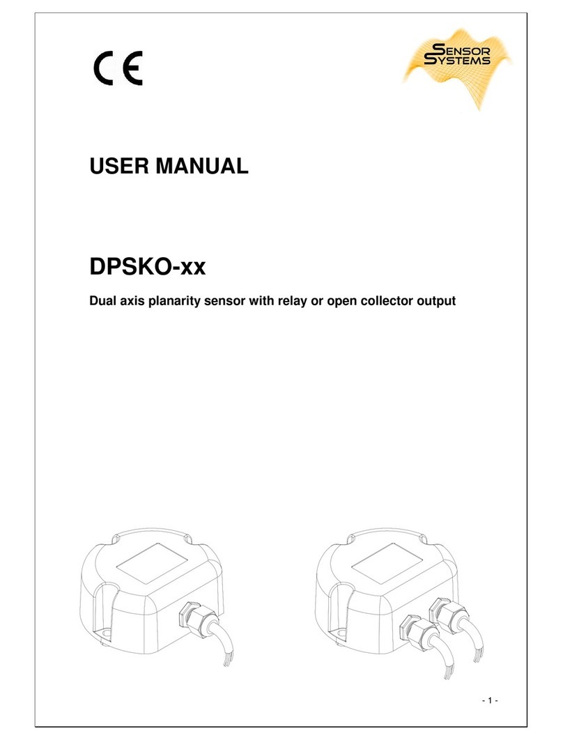 Sensor Systems DPSKO Series user manual