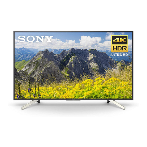 Sony KD-65X750F User manual Sony KD-65X750F User manual