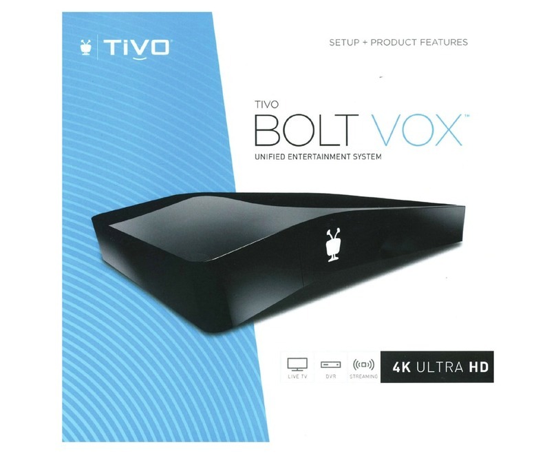 TiVo BOLT VOX SETUP + PRODUCT FEATURES