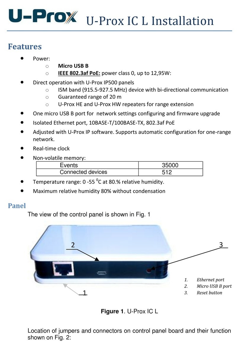 U-Prox IC L Installations