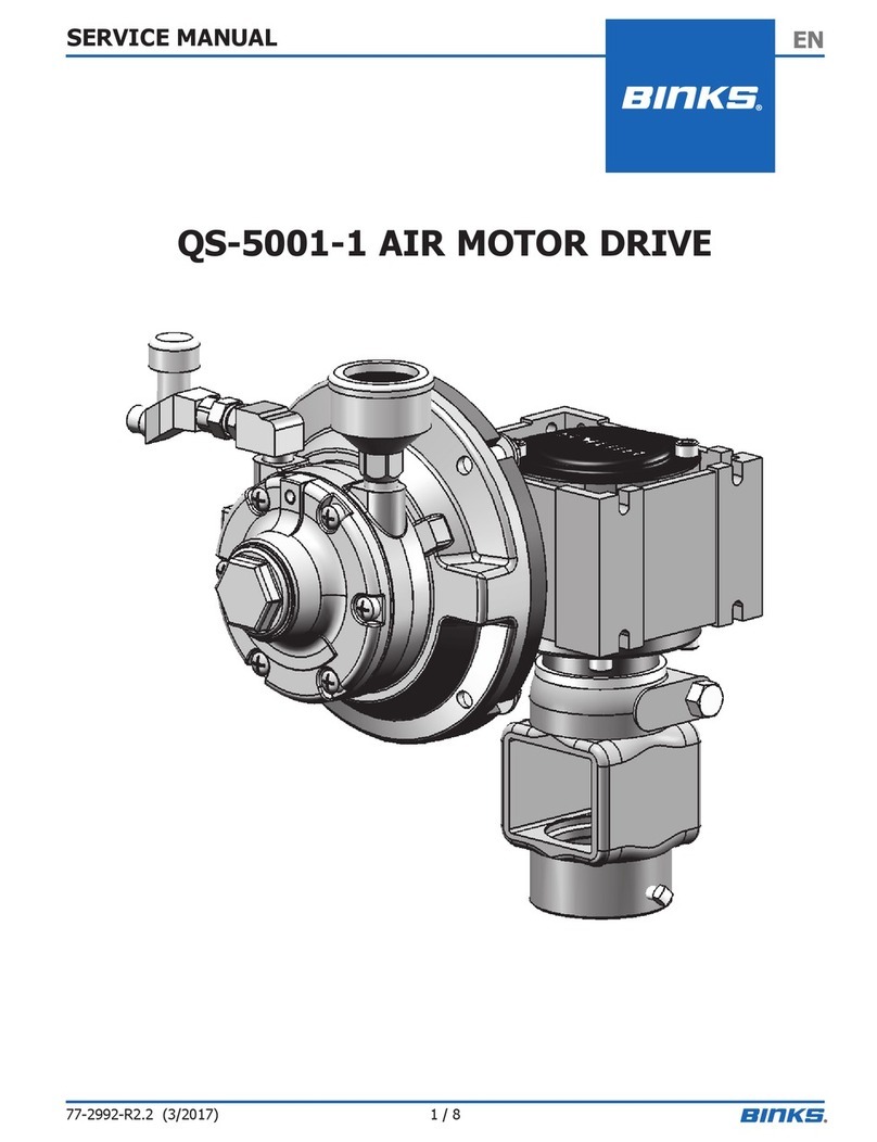 Binks QS-5001-1 User manual