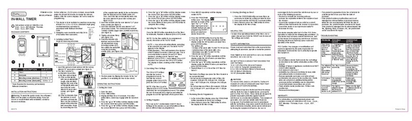 Utilitech TM-097 User manual