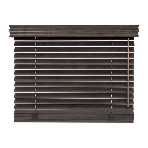 SelectBlinds Basswood Horizontal Blind installation instructions SelectBlinds Basswood Horizontal Blind installation instructions