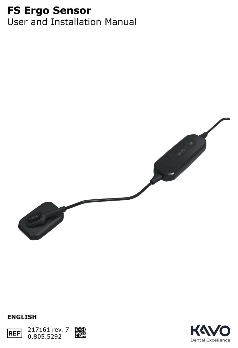 KaVo FS Ergo User and installation manual
