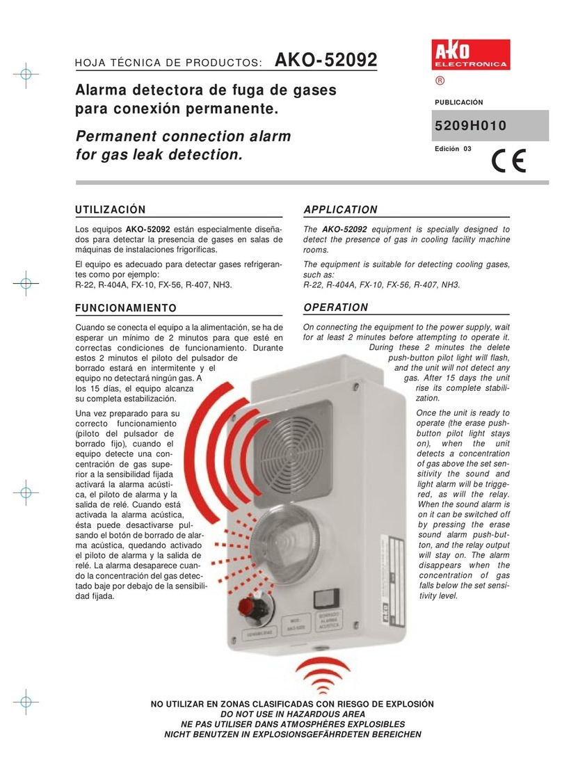 AKO Electronica AKO-52092 User manual
