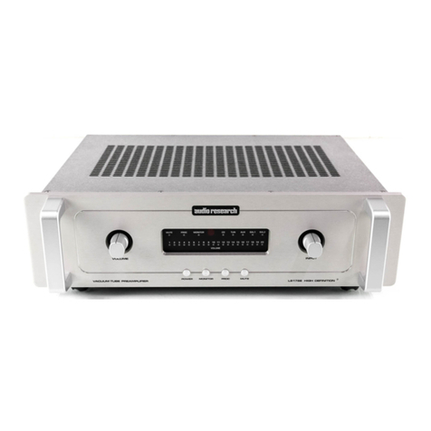 Audio Research LS17 SE User manual