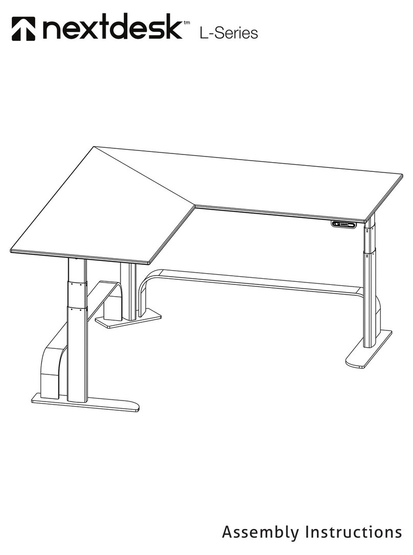 Xdesk NextDesk L-Series Assembly instructions Xdesk NextDesk L-Series Assembly instructions