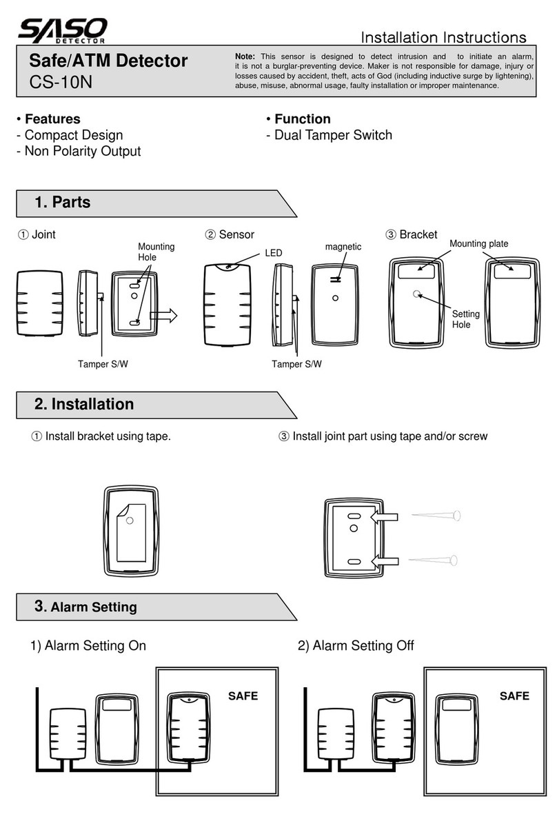 Saso CS-10N User manual