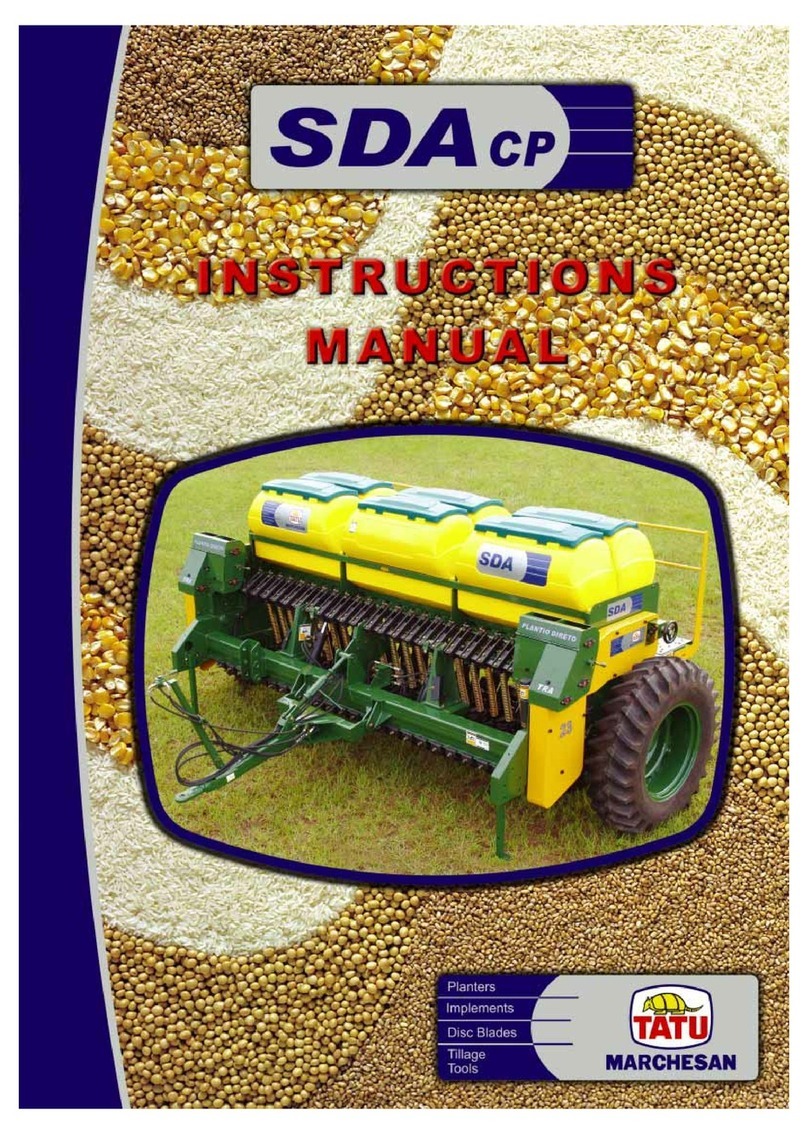Tatu Marchesan SDA CP instruction manual