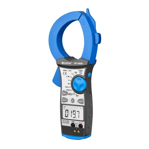 HoldPeak 860N User manual