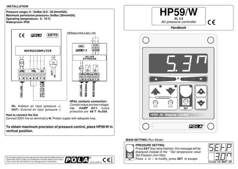 POLA HP59/W User manual