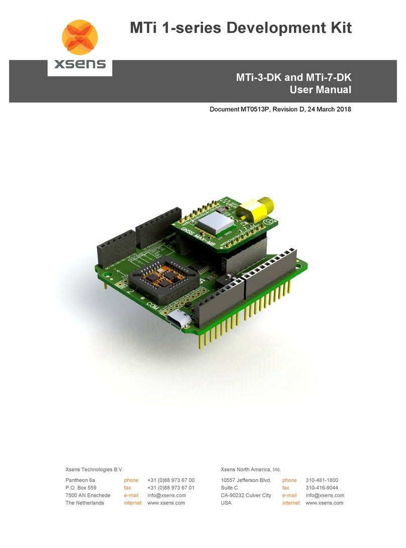 Xsens MTi-3-DK user manual