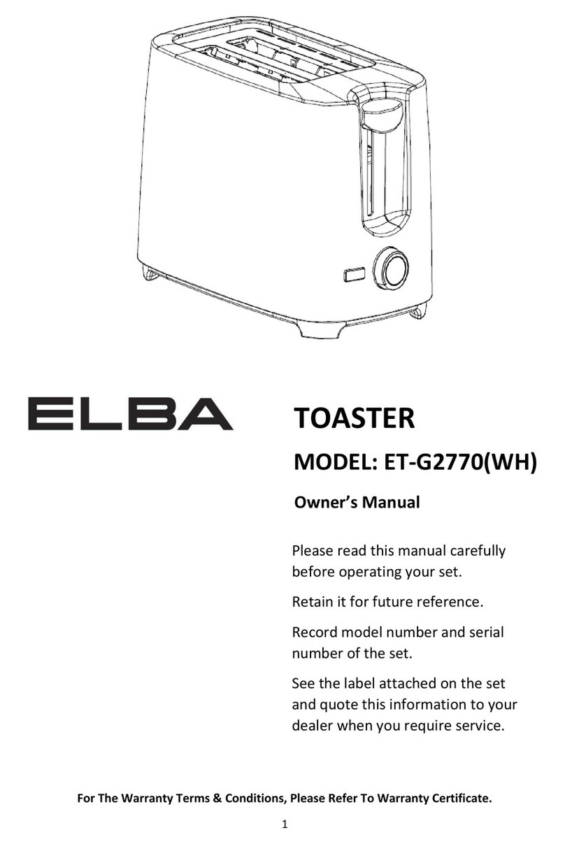 Elba ET-G2770(WH) owner's manual